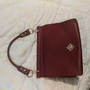 Oxblood Tesoro Chelsea Leather Bag